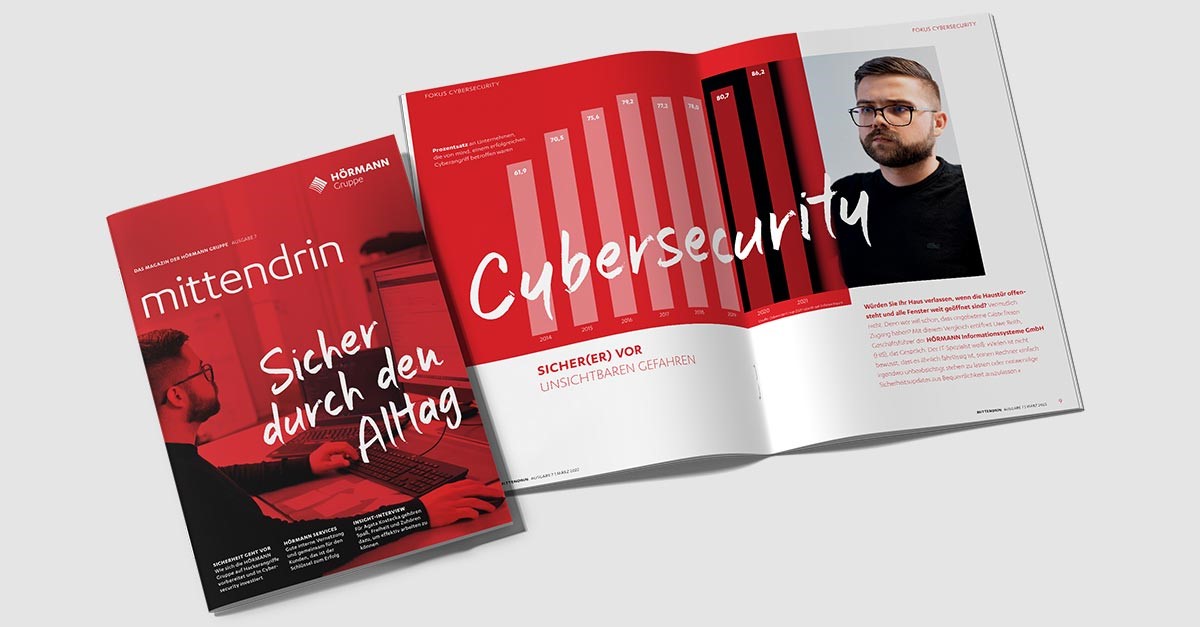 Hoermann Magazin mittendrin Cybersecurity