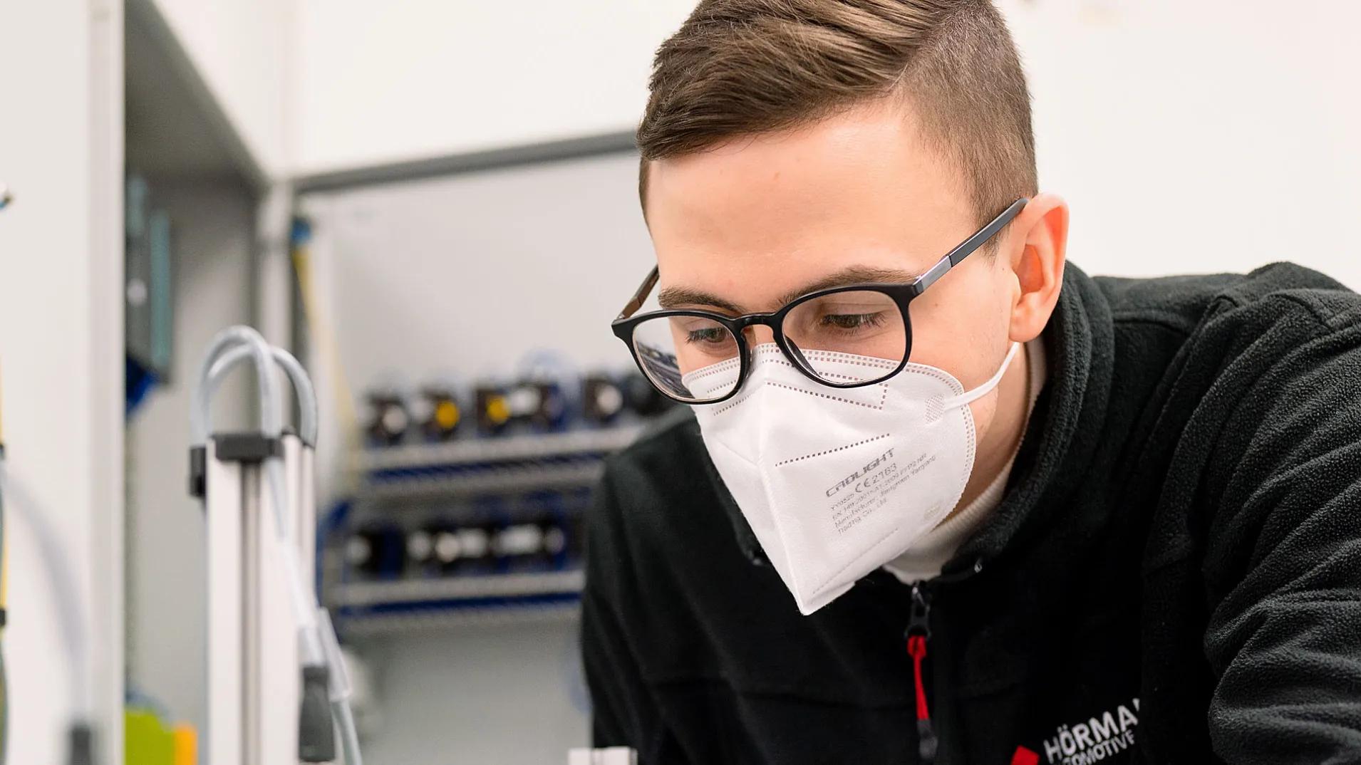 HÖRMANN Automotive: Studierender Moritz Racke