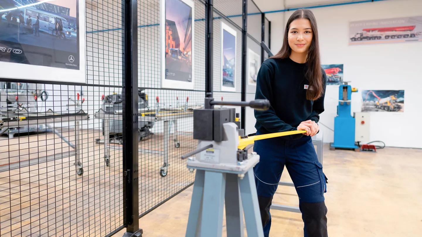 HÖRMANN Automotive Auszubildende Josephine Crapanzano HÖRMANN Automotive Auszubildende Josephine Crapanzano