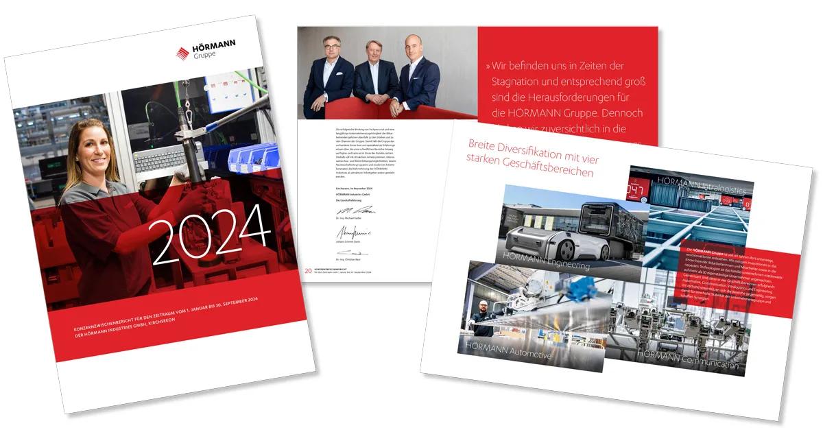 HÖRMANN Gruppe veröffentlicht Zwischenbericht für die ersten neun Monate 2024
