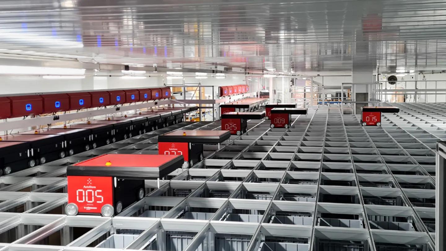 Efficient warehouse logistics with AutoStore® for perishable refrigerated goods
