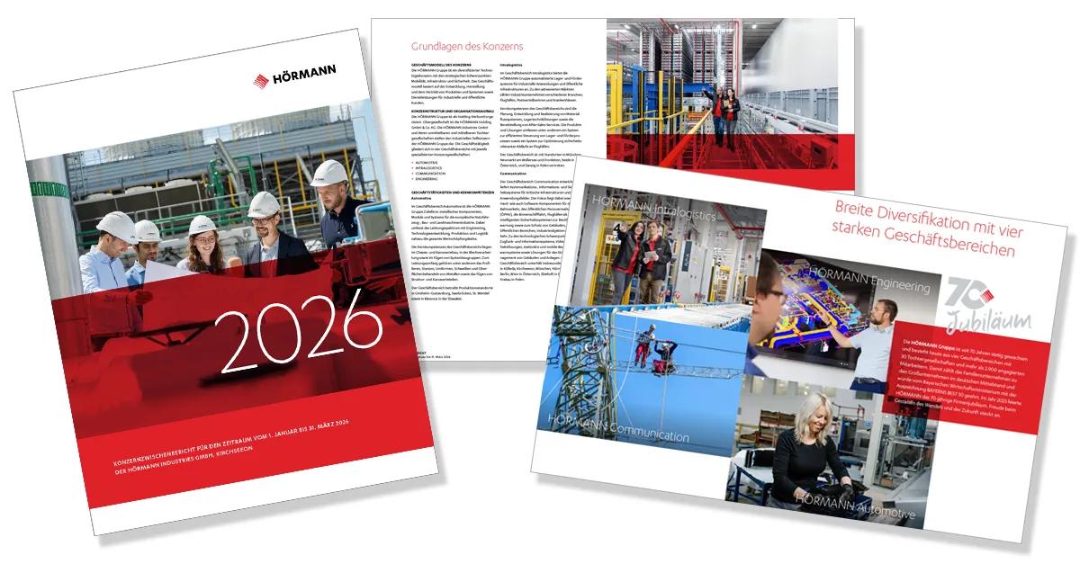 HÖRMANN Gruppe veröffentlicht Zwischenbericht für die ersten drei Monate 2026