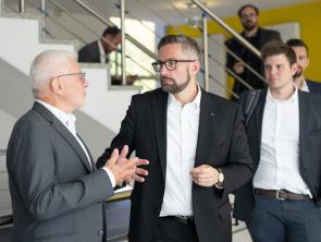 HÖRMANN Engineering: Minister of Economics on visit