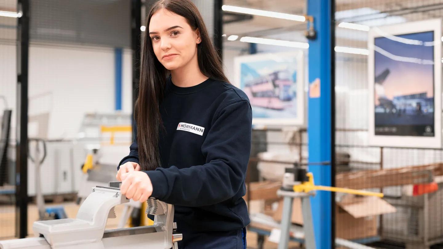 HÖRMANN Automotive Auszubildende Sophia Loser