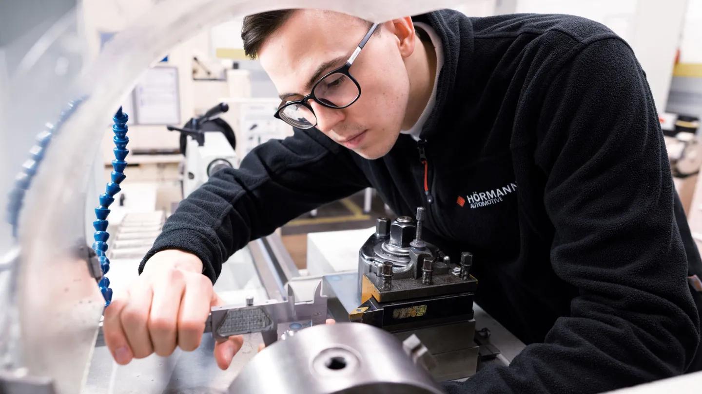HÖRMANN Automotive: Studierender Moritz Racke