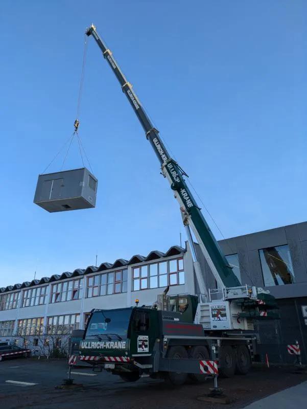20m² große Lackierkabine für die TU Chemnitz