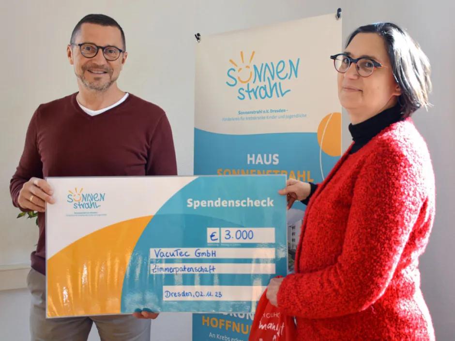 HÖRMANN: VacuTec hilft Sonnenstrahl e.V.