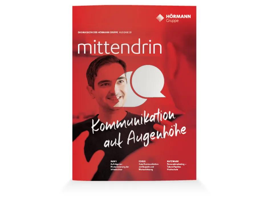HÖRMANN Magazin "mittendrin" mit Fokus: Kommunikation auf Augenhöhe