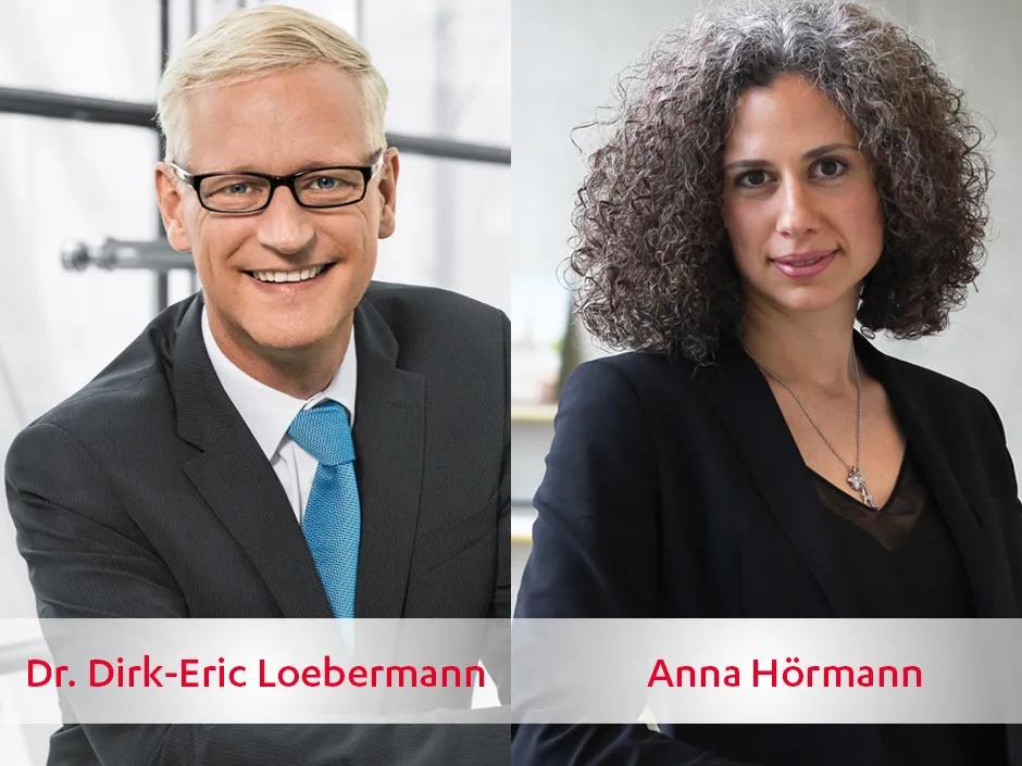 Dr. Dirk-Eric Loebermann und Anna Hörmann